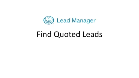 Embedded thumbnail for Find Quoted Leads